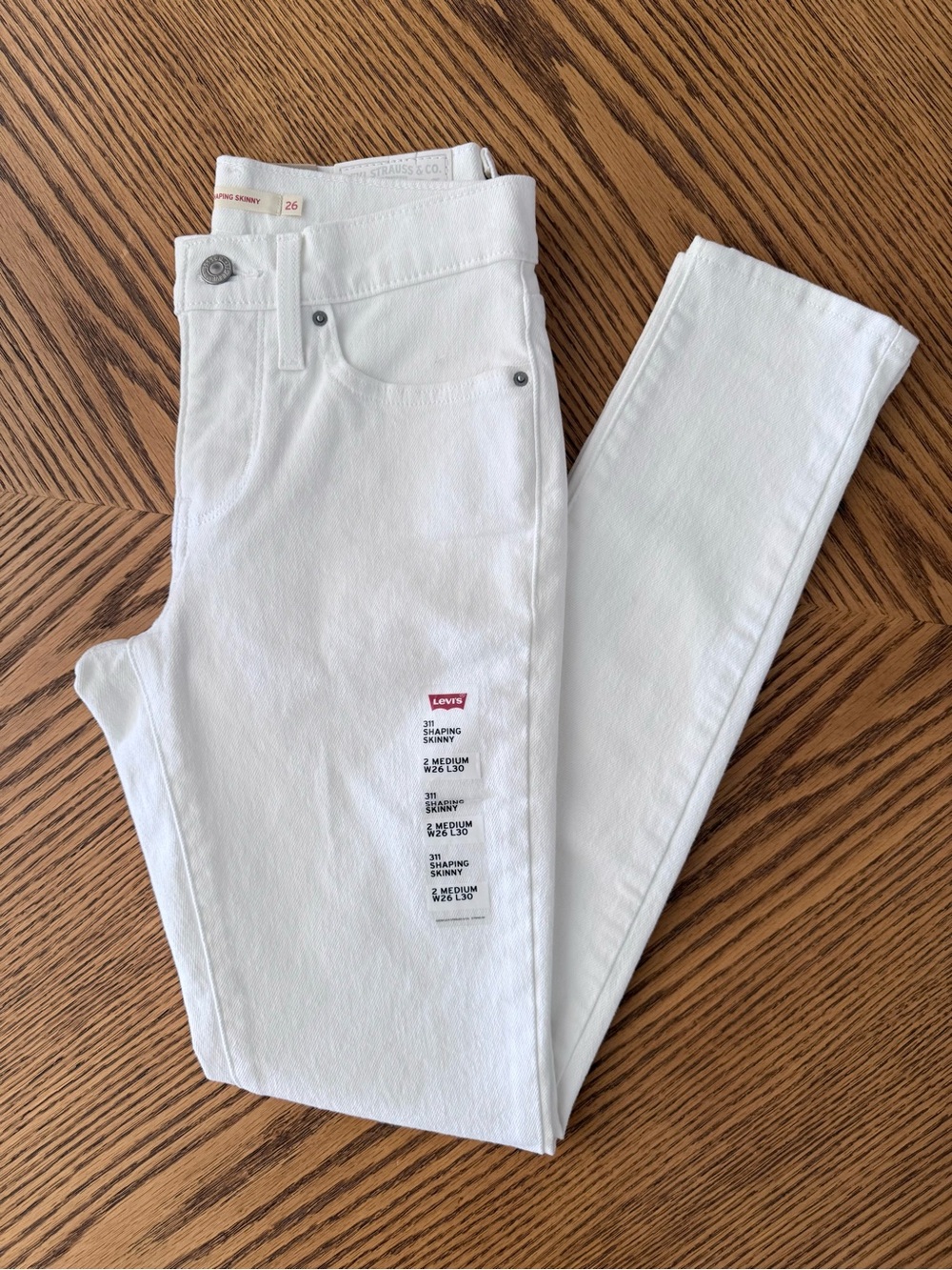 LEVI'S 311 Shaping Skinny Jeans - White - Picture 2 of 12